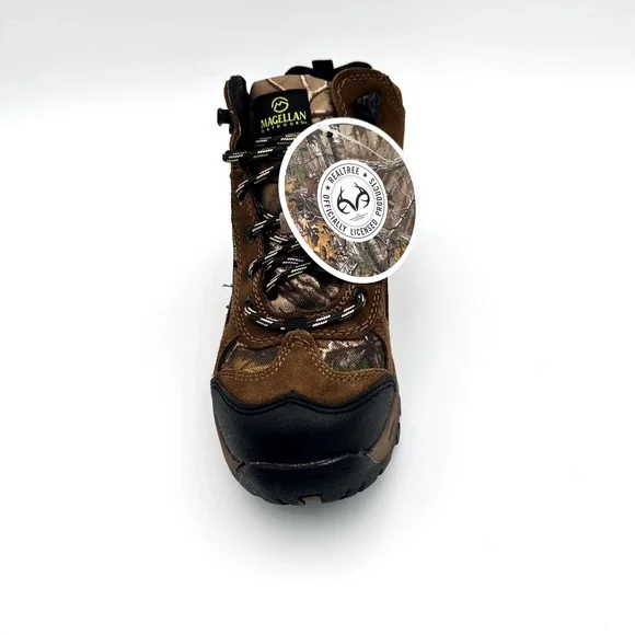 NEW Magellan RealTree Waterproof Hiking Boots Youth Run N Gun II Size 6 Orig $49 - Picture 5 of 7